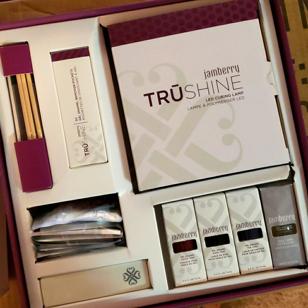 TruShine Gel Nail Kit NIB